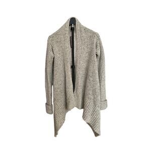 Rick Owens Mountain Cardigan in Oatmeal Grey  (Sz S)